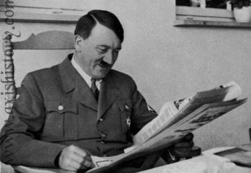 Adolf Hitler Reading