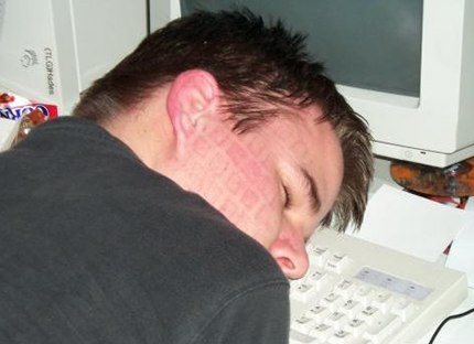 Sleeping on the Keyboard